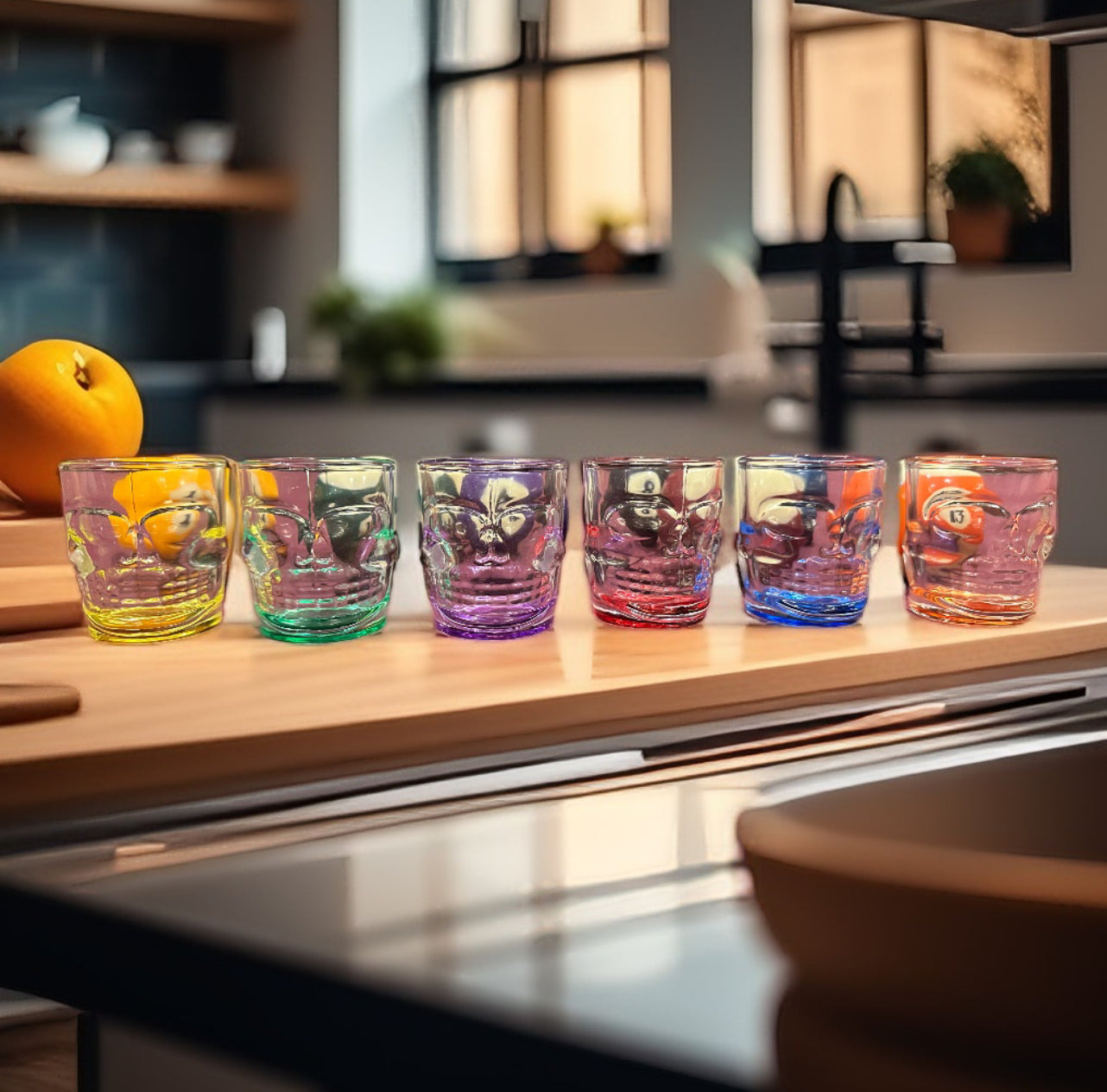 Vasos Calavera Shots