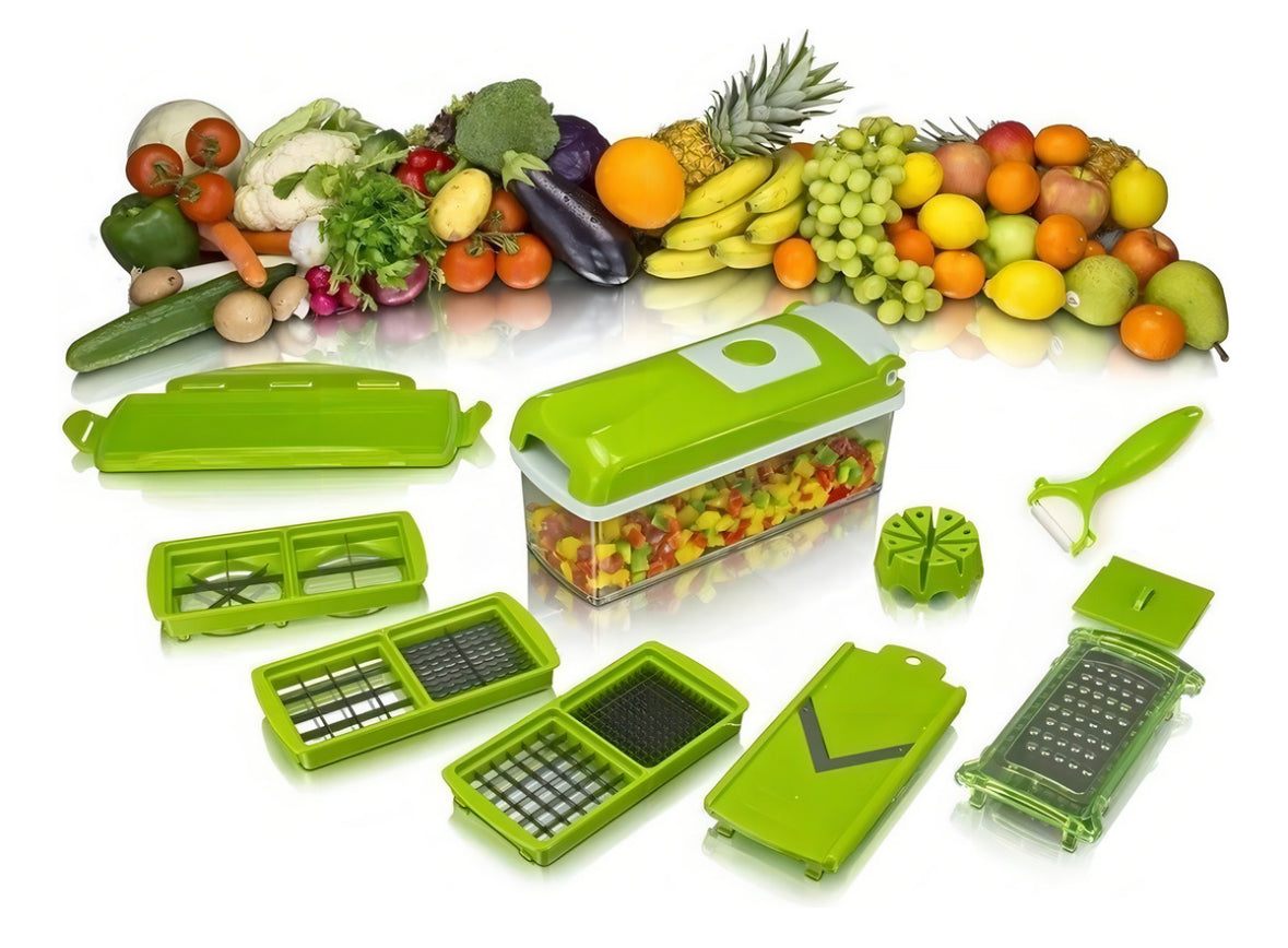 Kit Cortador Rallador de Verduras Multifuncional